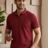 DFNK Berline men's teal polo T-shirt with classic collar and regular fit for stylish everyday wear
