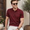 DFNK Atlanta men's polo T-shirt with classic collar and regular fit for stylish everyday wear