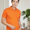 DFNK Berline men's teal polo T-shirt with classic collar and regular fit for stylish everyday wear