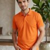 DFNK Atlanta men's polo T-shirt with classic collar and regular fit for stylish everyday wear