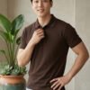 DFNK Atlanta men's polo T-shirt with classic collar and regular fit for stylish everyday wear