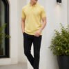 DFNK Atlanta men's polo T-shirt with classic collar and regular fit for stylish everyday wear