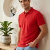 DFNK Atlanta men's polo T-shirt with classic collar and regular fit for stylish everyday wear