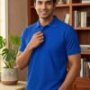 DFNK Atlanta men's polo T-shirt with classic collar and regular fit for stylish everyday wear