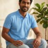 DFNK Atlanta men's polo T-shirt with classic collar and regular fit for stylish everyday wear