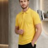 DFNK Atlanta men's polo T-shirt with classic collar and regular fit for stylish everyday wear