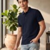 Everyday men's polo T-shirt combining stylish design, breathable comfort, and premium fabric construction.