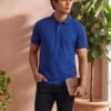 Everyday men's polo T-shirt combining stylish design, breathable comfort, and premium fabric construction.