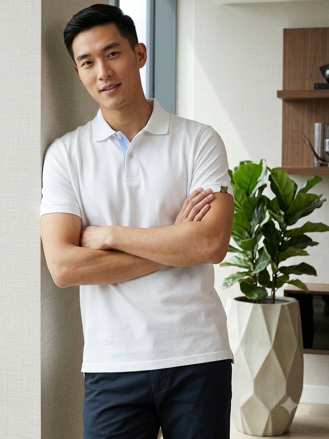Carlton London buddha Luxury Polo T-shirts for men's comfort forwear and look Stylish