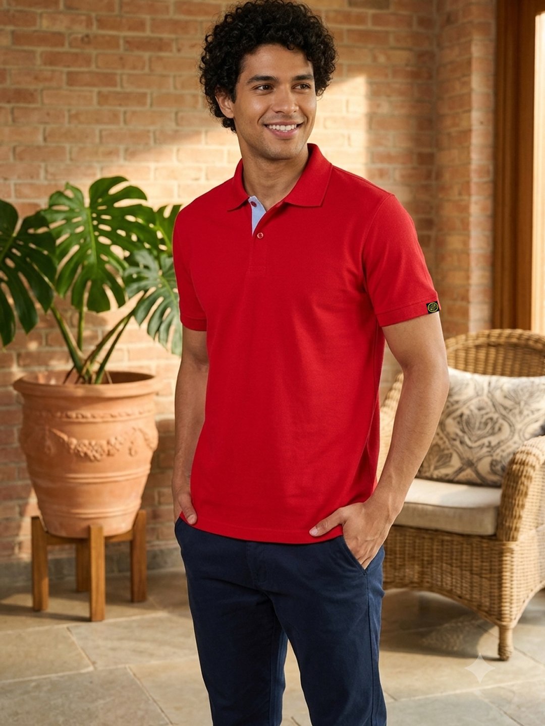 Carlton London buddha Luxury Polo T-shirts for men's comfort forwear and look Stylish