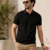 Men's classic polo T-shirt designed with premium quality fabric and stylish finishing touches throughout