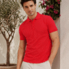Richard Paadler 33 Scarlet Red Men's regular fit polo featuring classic construction and stylish details for effortless daily wear.