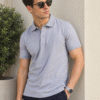 Richard Paadler 33 Stone grey Men's regular fit polo featuring classic construction and stylish details for effortless daily wear.