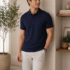 Richard Paadler 33Cerulean Blue Men's regular fit polo featuring classic construction and stylish details for effortless daily wear.