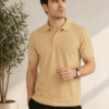 Premium casual polo T-shirt featuring clean lines and comfortable fit for effortless everyday style.