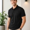 Smart fit polo T-shirt delivering premium comfort with classic detailing for versatile everyday fashion.