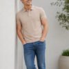 Smart fit polo T-shirt delivering premium comfort with classic detailing for versatile everyday fashion.