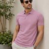 Smart fit polo T-shirt delivering premium comfort with classic detailing for versatile everyday fashion.