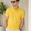 Smart fit polo T-shirt delivering premium comfort with classic detailing for versatile everyday fashion.