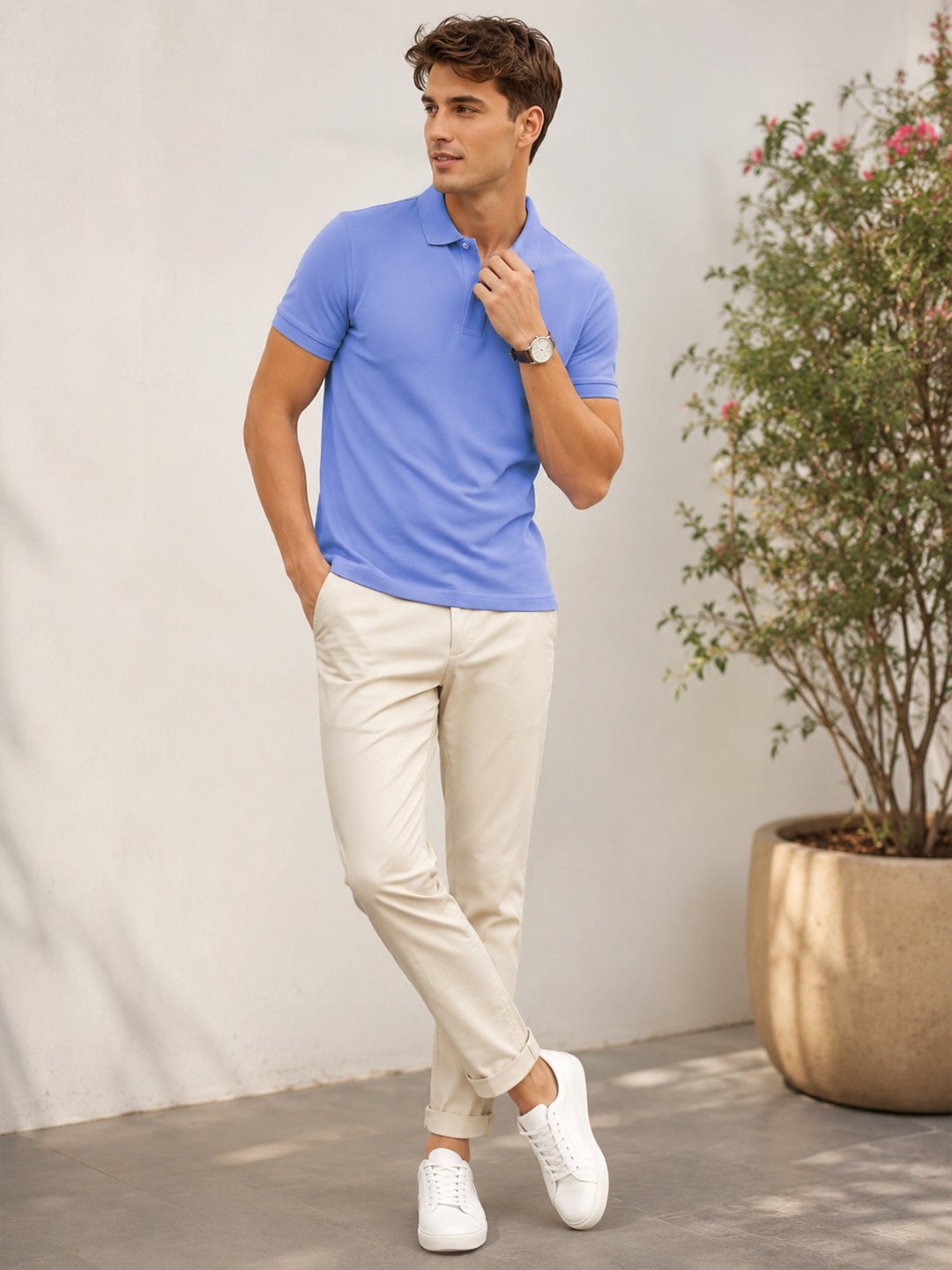 Premium polo T-shirt designed for lasting comfort and versatile styling across every casual occasion.