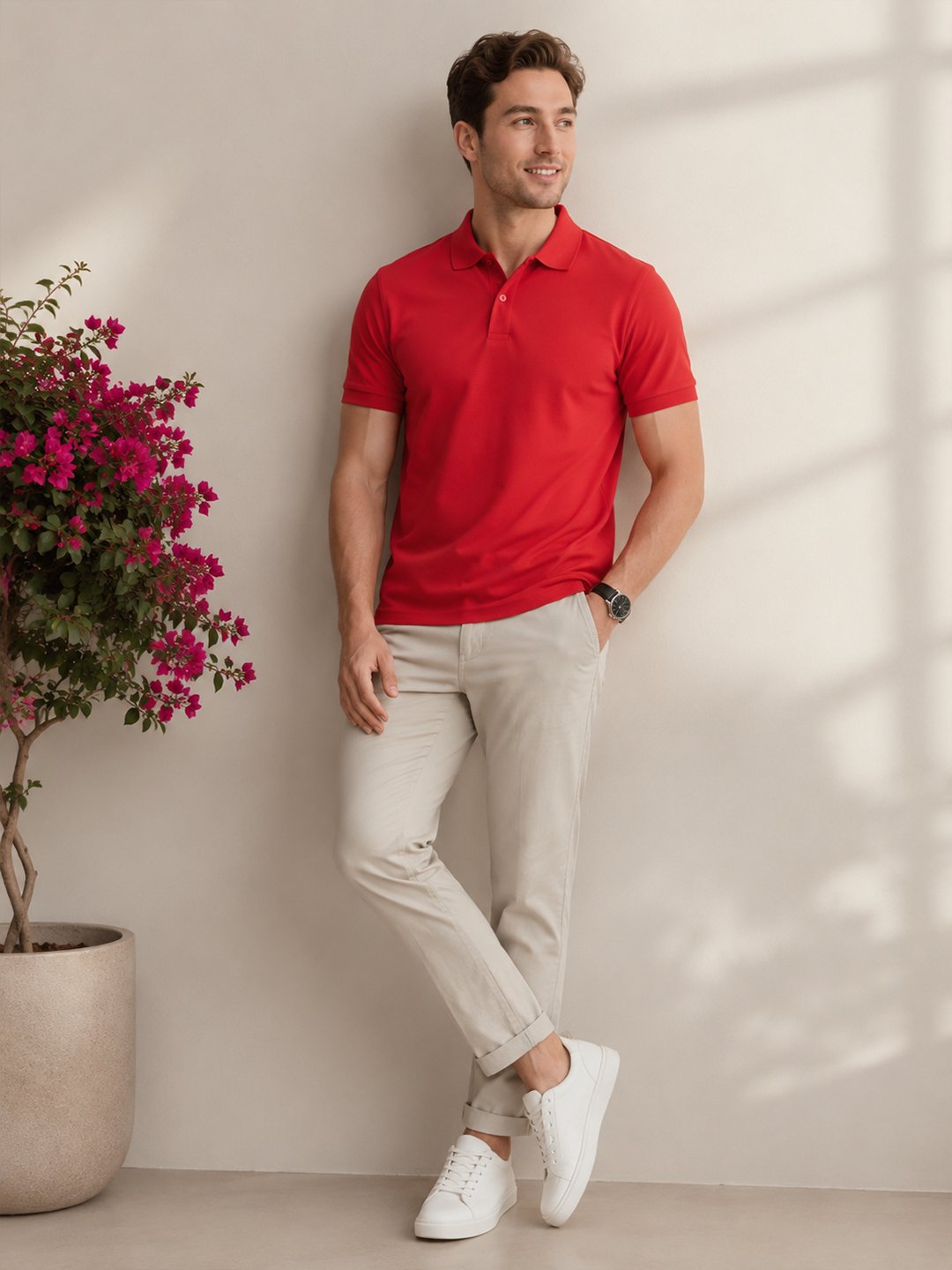 Premium polo T-shirt designed for lasting comfort and versatile styling across every casual occasion.
