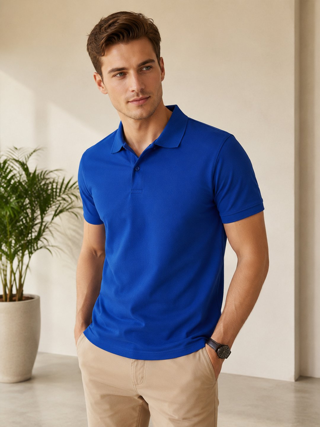 Premium polo T-shirt designed for lasting comfort and versatile styling across every casual occasion.