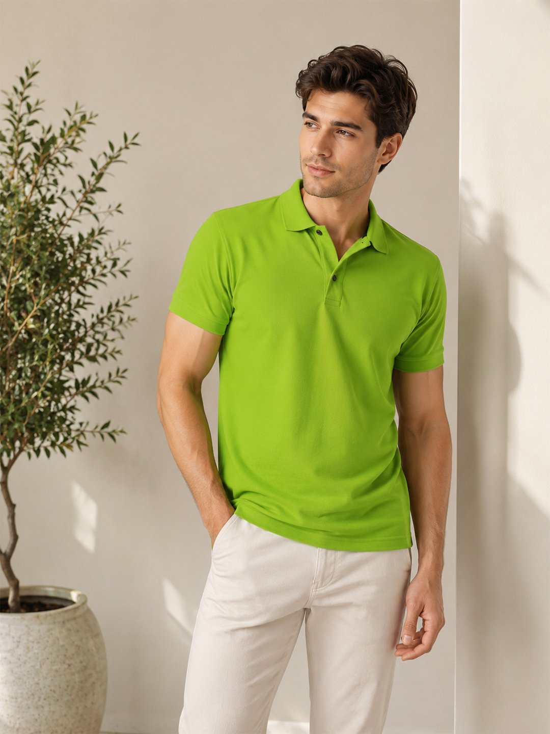 Premium polo T-shirt designed for lasting comfort and versatile styling across every casual occasion.