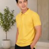 Premium knit polo T-shirt featuring sophisticated collar design and durable everyday wear performance.