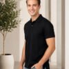 Men's polo T-shirt crafted with durable stitching and premium fabric for long-lasting casual wear.