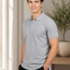 Men's polo T-shirt crafted with durable stitching and premium fabric for long-lasting casual wear.