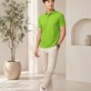 Men's polo T-shirt crafted with durable stitching and premium fabric for long-lasting casual wear.