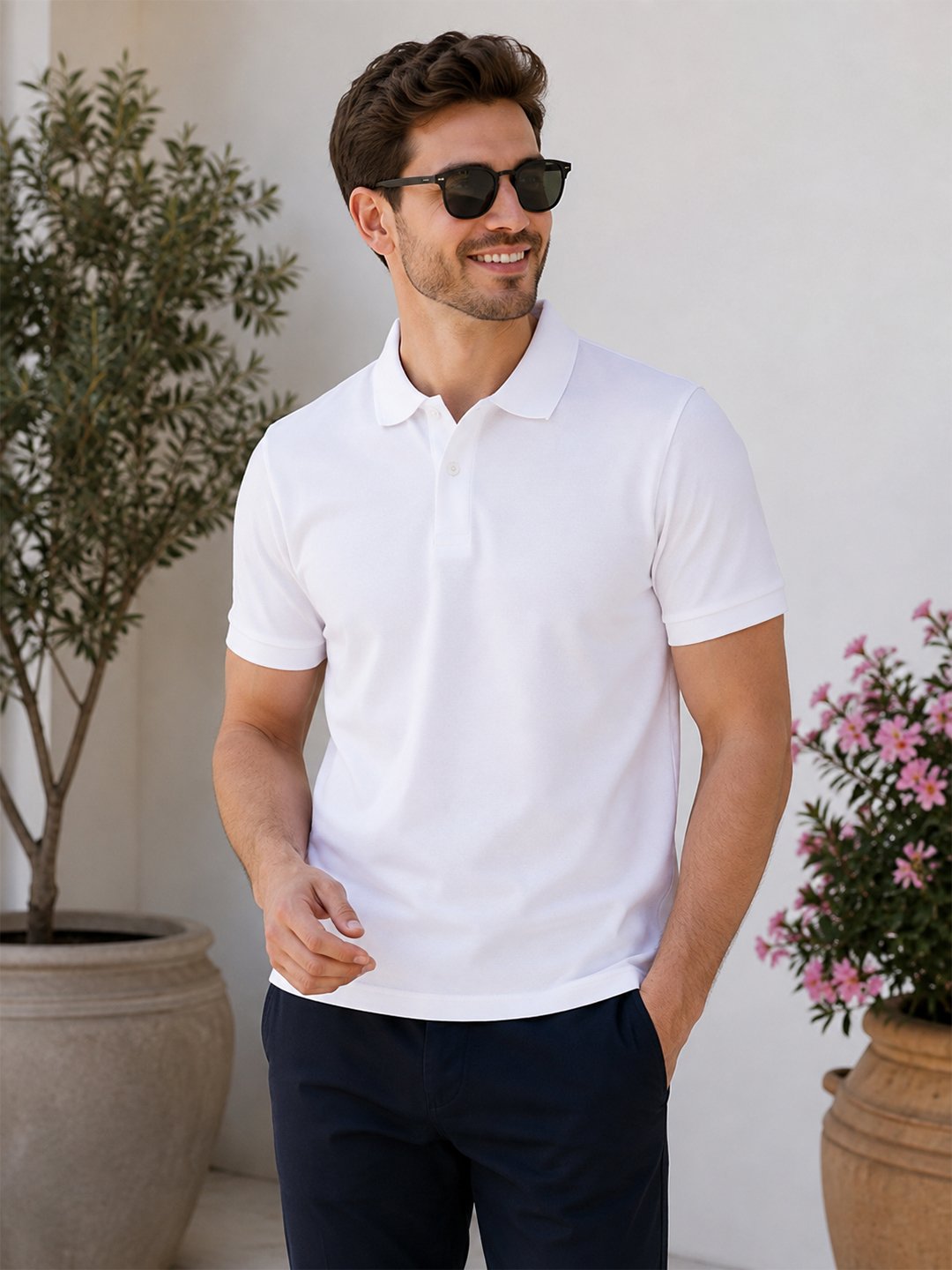 Premium polo T-shirt designed for lasting comfort and versatile styling across every casual occasion.