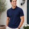Smart fit polo T-shirt delivering premium comfort with classic detailing for versatile everyday fashion.