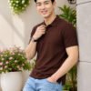 Smart fit polo T-shirt delivering premium comfort with classic detailing for versatile everyday fashion.