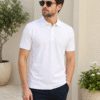 Premium casual polo T-shirt featuring clean lines and comfortable fit for effortless everyday style.
