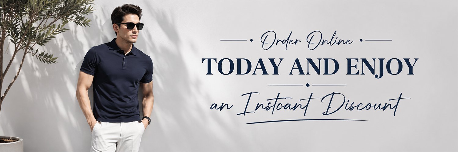 DFNK men's navy blue polo T-shirt with instant online discount – premium casual fashion in India