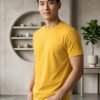 Men's regular fit t-shirt with classic round neck, short sleeves and comfortable design suitable for everyday casual outfits.