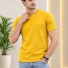 Men's basic crew neck t-shirt with short sleeves, regular fit and comfortable styling for everyday casual occasions.