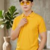 Regular fit polo T-shirt designed for superior comfort with modern styling and premium fabric quality.