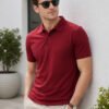Men's casual polo designed with refined finishing and breathable fabric for effortless all-day comfort.