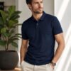 Men's casual polo designed with refined finishing and breathable fabric for effortless all-day comfort.