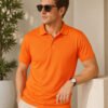 Men's casual polo designed with refined finishing and breathable fabric for effortless all-day comfort.