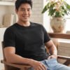 Dfnk Sports Black Regular fit casual t-shirt with half sleeves and timeless neckline, suitable for relaxed outfits and everyday fashion.